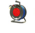 CRP25230 - 230V 25m Extension Reel - Twin Socket Heavy Duty, Site Strength Cable Drum Dispenser