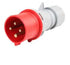 PL324154P - 32A 415V 4Pin IP44 Red Plug