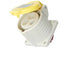 PM16110 - 16A 110V Panel Mount Socket IP44 3 Pin