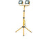 TRID20LED - 110V 2 x 20Watt LED Twin Head Folding Tripod Light