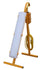 FLA2FRAMELED - 110V 2ft LED Contractors Light with A-Frame Stand - Plasterer's Light